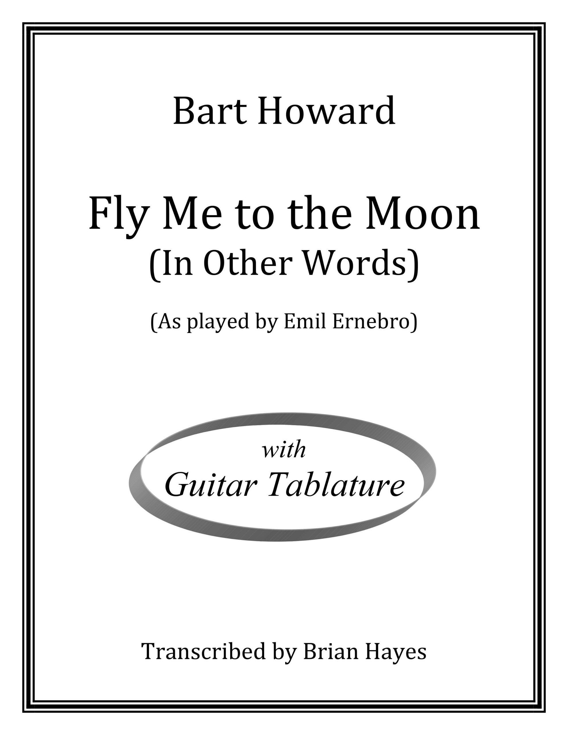 Fly Me To The Moon (Bart Howard)