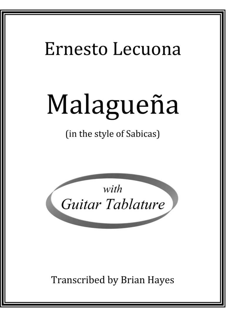 Malagueña (Ernesto Lecuona)