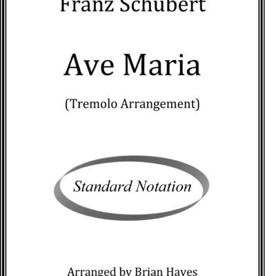 Ave Maria (Franz Schubert) Standard Notation