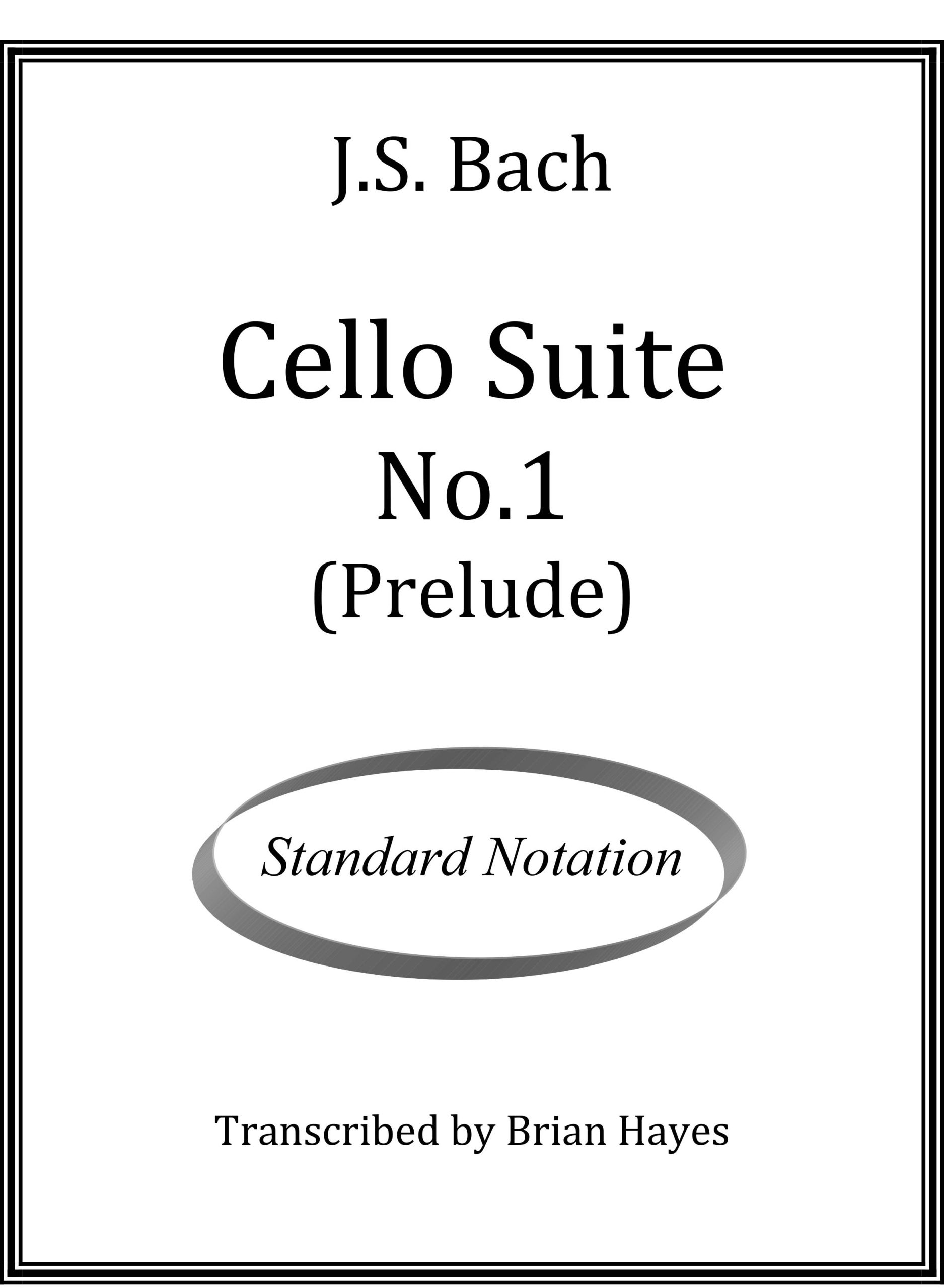 Cello Suite No.1 (Prelude) (J.S. Bach)