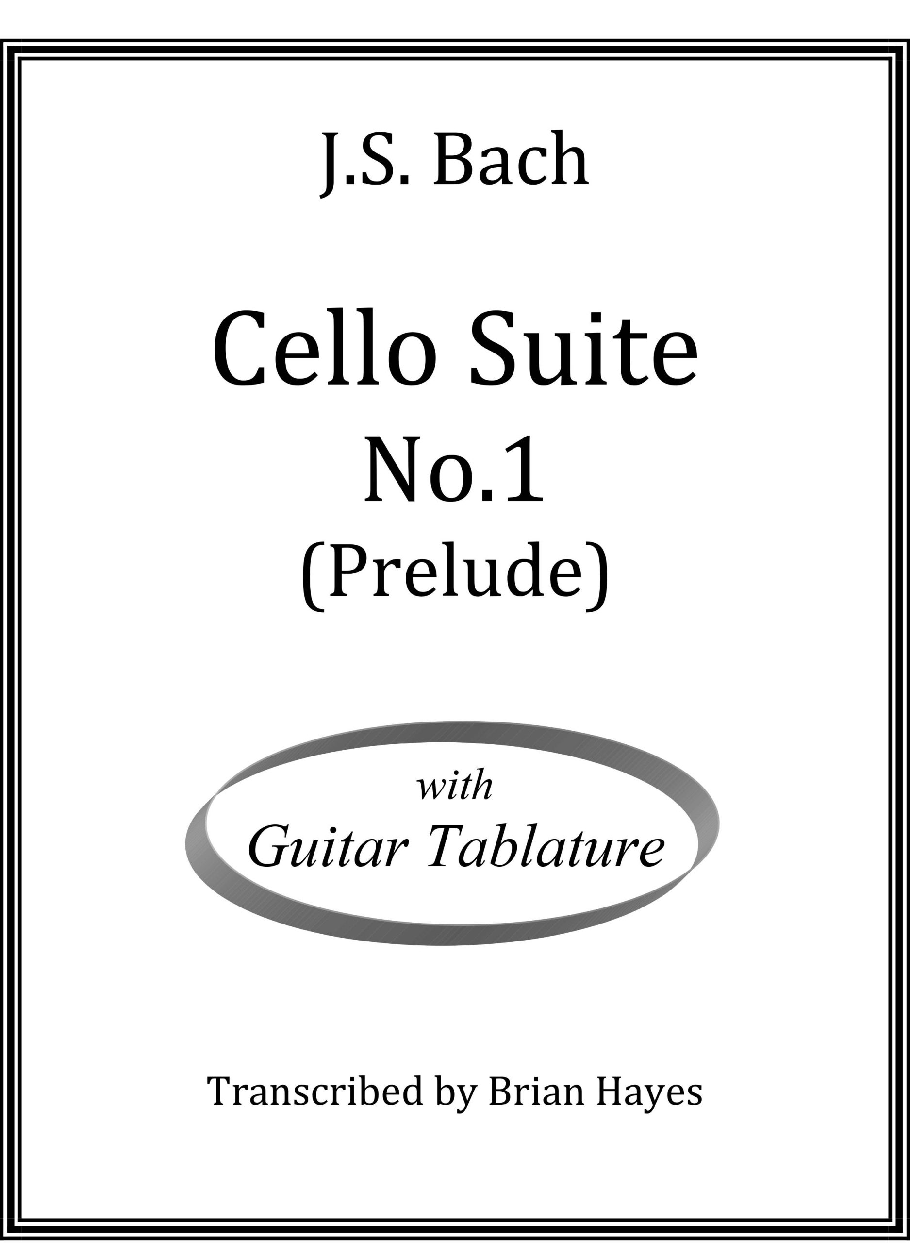 Cello Suite No.1 (Prelude) (J.S. Bach)