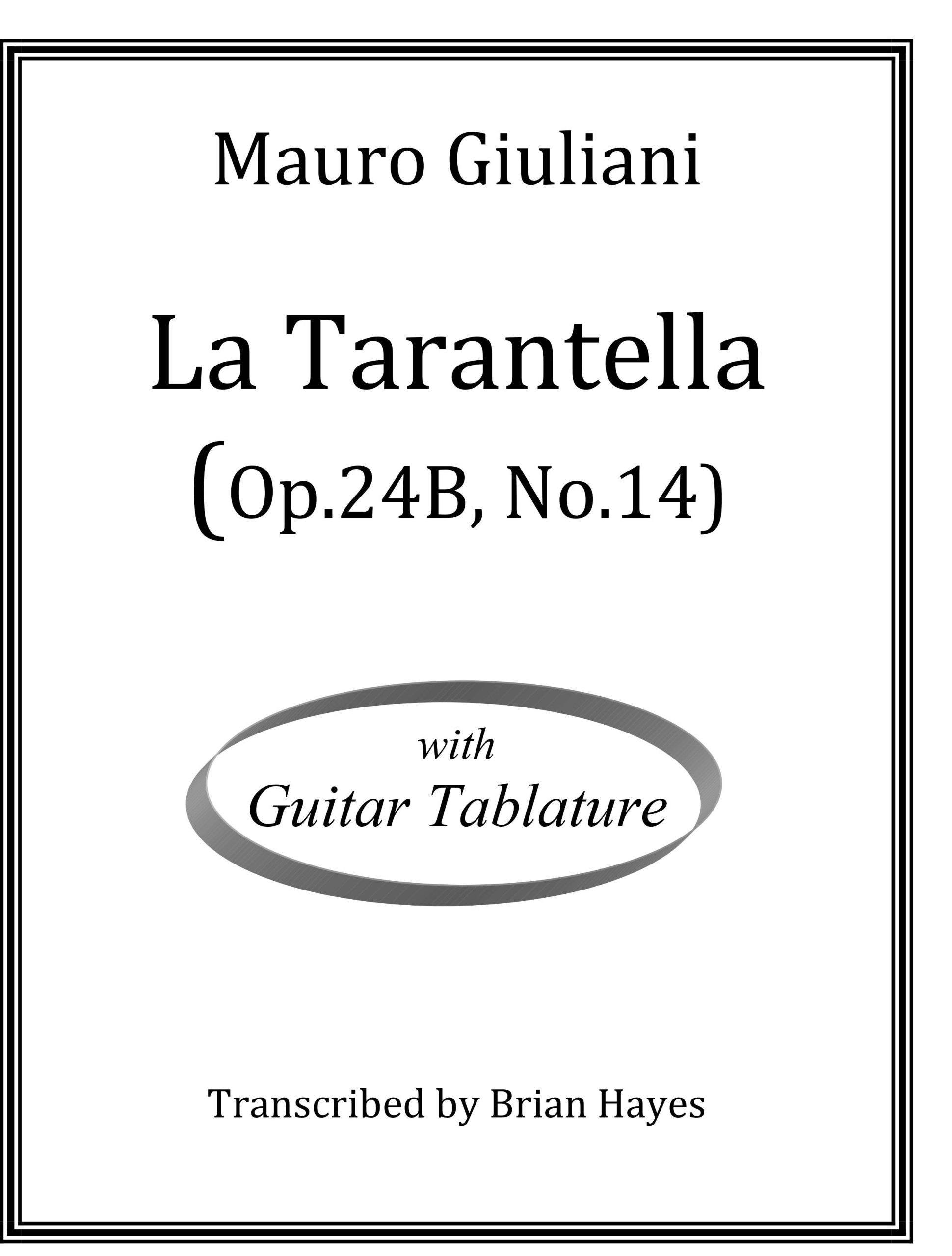 La Tarantella (Mauro Giuliani)