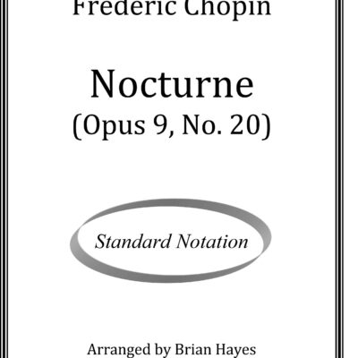 Nocturne, Op. 9, No. 2 (Frédéric Chopin) – Standard Notation